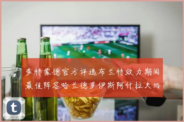 多特蒙德官方评选布兰特效力期间最佳阵容哈兰德罗伊斯阿什拉夫均入选